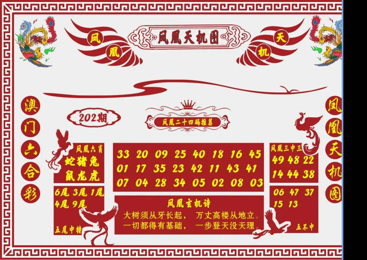 凤凰天机图