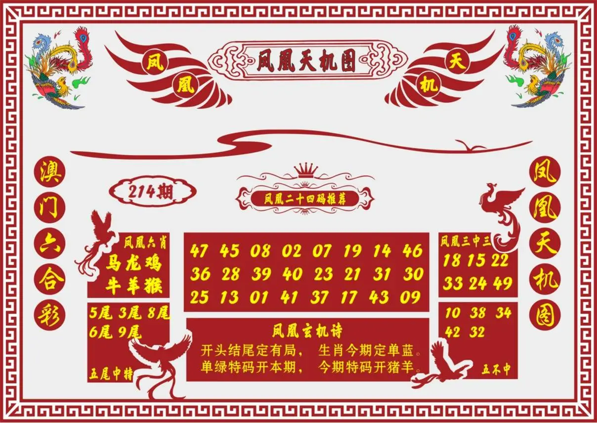 凤凰天机图