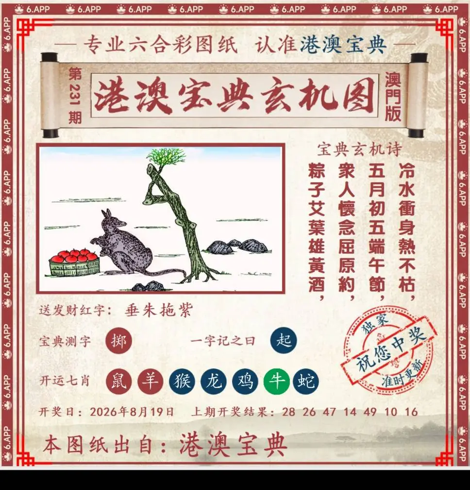 港澳宝典玄机图